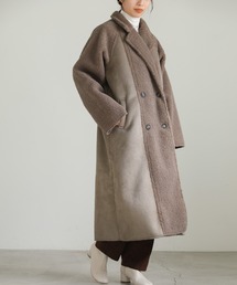 Fashiru チェスターコート ブラウン系 Fashiru チェスターコート ブラウン系 コート｜ブラウン系（茶