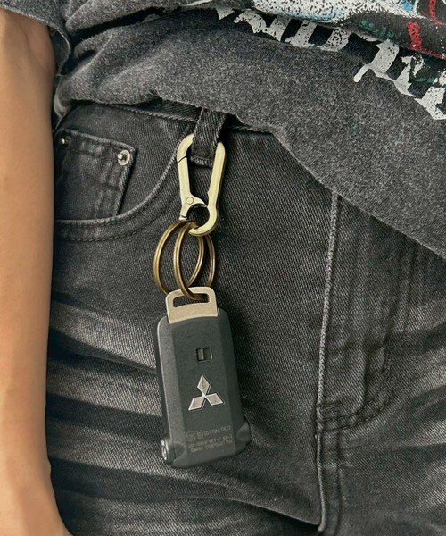 WEGO（ウィゴー）の「WEGO/リング付きナスカン（キーホルダー・レディース・その他1/その他5/その他3/その他4/その他2・FREE）」の2枚目の写真