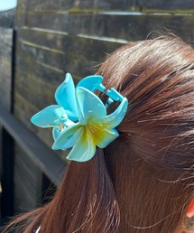 No.643  ハンドメイド バレッタ  プルメリア No.643 ハンドメイド バレッタ プルメリア 【公式通販】