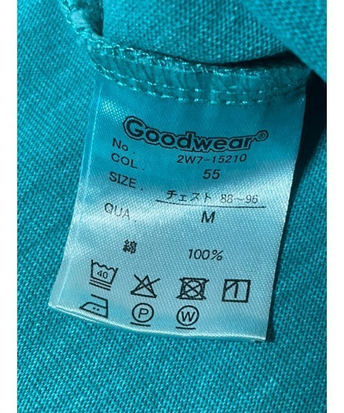 Goodwear(グッドウェア)の「Goodwear 製品染め ポケット クルーネック 半袖 Tシャツ SUPER BIG TEE(Tシャツ/カットソー・メンズ・ダークグレー/ブルー/グリーン/ピンク・LL/L/M)」の16枚目の写真