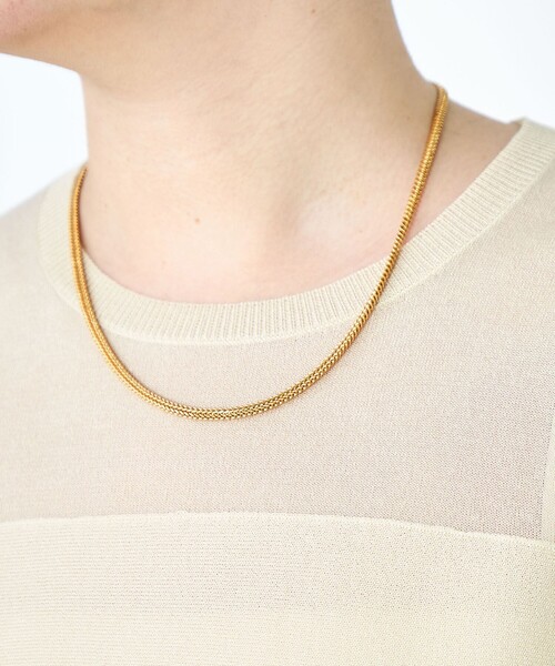 NOLLEY’S Sophi（ノーリーズソフィ）の「シアーティアードプルオーバーニット（ニット/セーター・レディース・ベージュ/マスタード/チャコールグレー・38）」の12枚目の写真