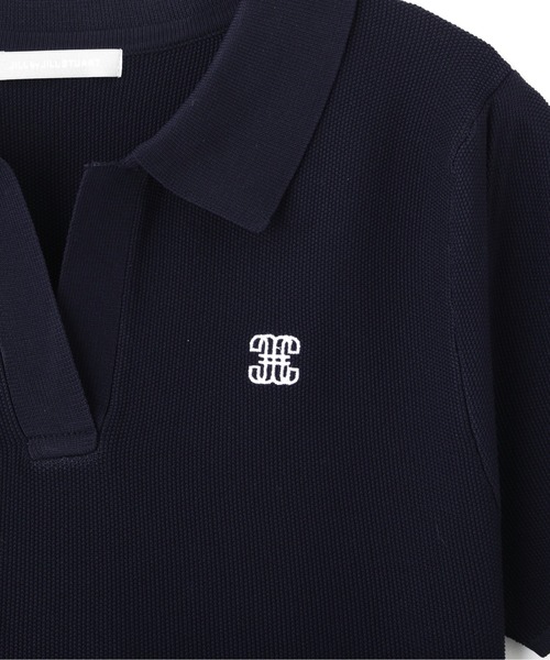 JILL by JILL STUART（ジルバイジルスチュアート）の「ポロシャツワンピース（ワンピース・レディース・ネイビー/ピンク/ブラック系その他・FREE）」の4枚目の写真