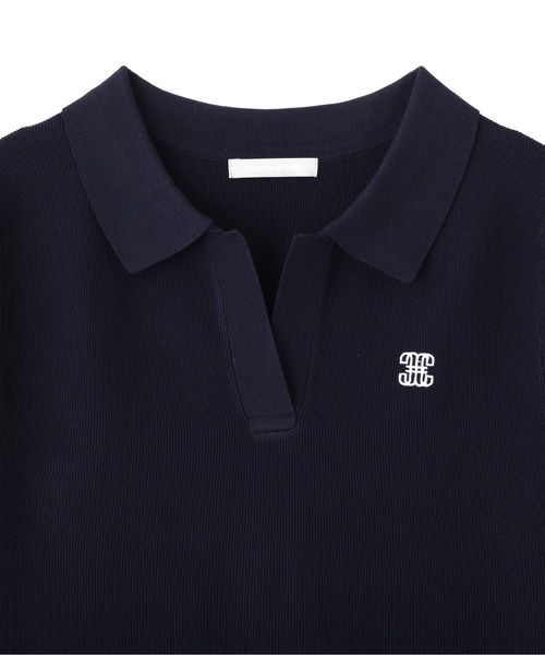 JILL by JILL STUART（ジルバイジルスチュアート）の「ポロシャツワンピース（ワンピース・レディース・ネイビー/ピンク/ブラック系その他・FREE）」の6枚目の写真