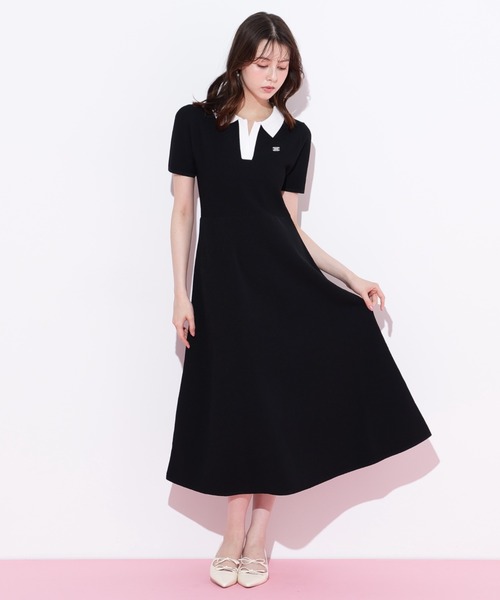 JILL by JILL STUART ポロ衿ドッキングワンピース ポロ衿ドッキングワンピース | JILL by JILL STUART（ジル バイ