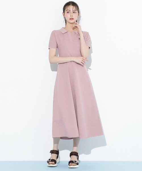 【新品タグ付き】ジルバイジルスチュアート　ポロシャツワンピース ポロシャツワンピース WEB限定カラー:ピンク｜ジルバイジル