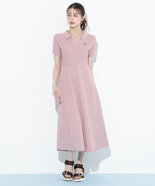 JILL by JILL STUART（ジルバイジルスチュアート）の「ポロシャツワンピース（ワンピース・レディース・ネイビー/ピンク/ブラック系その他・FREE）」の18枚目の写真