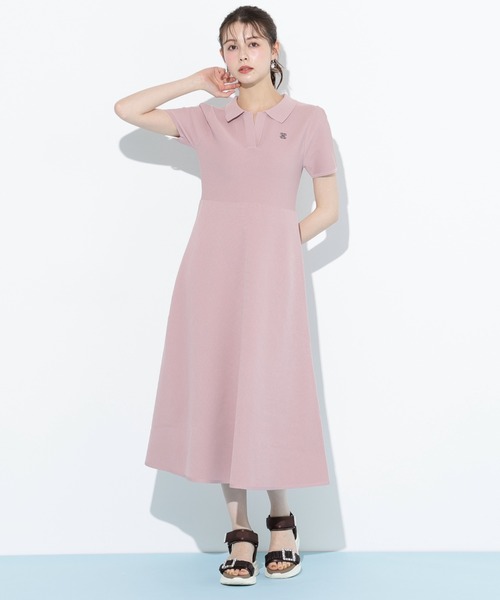 JILL by JILL STUART（ジルバイジルスチュアート）の「ポロシャツワンピース（ワンピース・レディース・ネイビー/ピンク/ブラック系その他・FREE）」の17枚目の写真