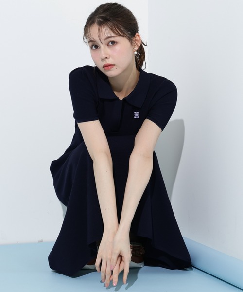 JILL by JILL STUART（ジルバイジルスチュアート）の「ポロシャツワンピース（ワンピース・レディース・ネイビー/ピンク/ブラック系その他・FREE）」の22枚目の写真