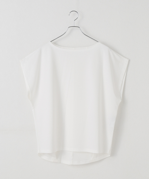 Spick & Span(スピックアンドスパン)の「《一部店舗+WEB限定》ポンチフレンチスリーブプルオーバー(Tシャツ/カットソー・レディース・ブラック/ホワイト/ベージュ・FREE)」の18枚目の写真