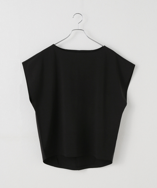 Spick & Span(スピックアンドスパン)の「《一部店舗+WEB限定》ポンチフレンチスリーブプルオーバー(Tシャツ/カットソー・レディース・ブラック/ホワイト/ベージュ・FREE)」の16枚目の写真