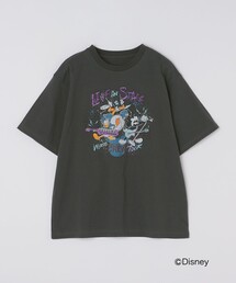 SHIPS Colors:ミッキーマウス プリント T