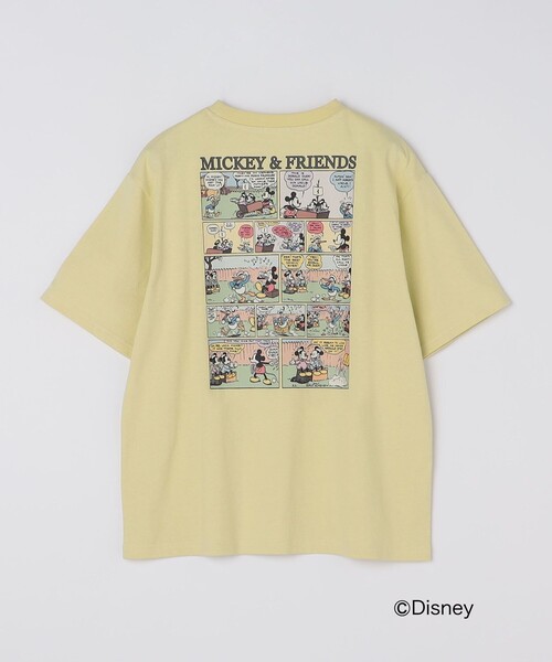 SHIPS Colors(シップス カラーズ)の「SHIPS Colors:ミッキーマウス プリント T(Tシャツ/カットソー・メンズ・ライトホワイト/ホワイト/ダークグレー/クリーム・MEDIUM/LARGE/X-LARGE)」の10枚目の写真