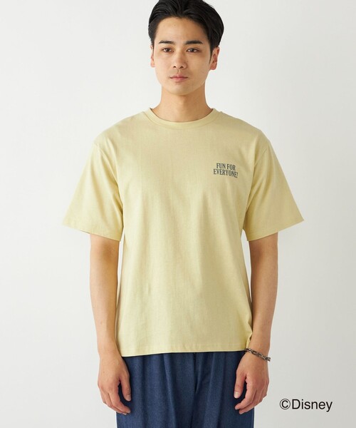 SHIPS Colors(シップス カラーズ)の「SHIPS Colors:ミッキーマウス プリント T(Tシャツ/カットソー・メンズ・ライトホワイト/ホワイト/ダークグレー/クリーム・MEDIUM/LARGE/X-LARGE)」の13枚目の写真