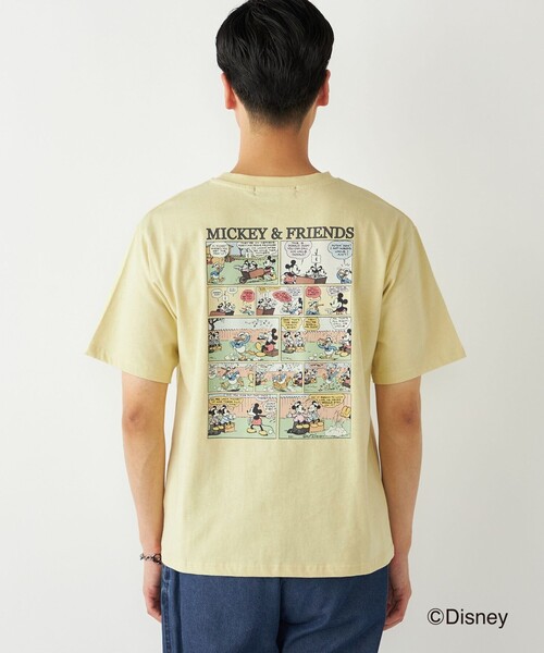 SHIPS Colors(シップス カラーズ)の「SHIPS Colors:ミッキーマウス プリント T(Tシャツ/カットソー・メンズ・ライトホワイト/ホワイト/ダークグレー/クリーム・MEDIUM/LARGE/X-LARGE)」の15枚目の写真