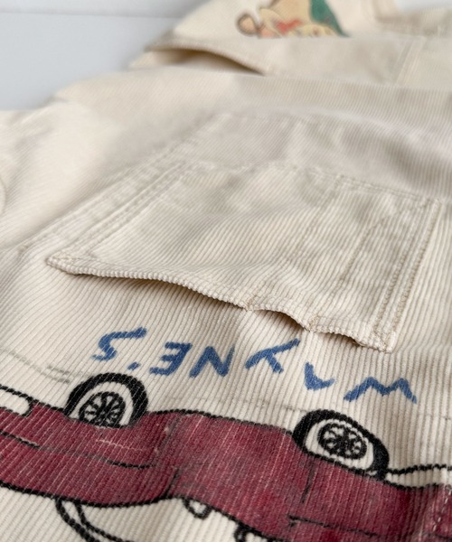 CANAL JEAN（キャナルジーン）の「WESTOVERALLS　AYD×WO メモリアルカバーオール（カバーオール・レディース・オフホワイト・LARGE）」の16枚目の写真