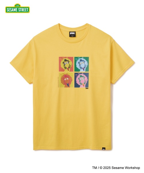 FTC（エフティーシー）の「SESAME STREET meets FTC / BIG BIRD TEE（Tシャツ/カットソー・メンズ・ホワイト/イエロー/ブラック・MEDIUM/LARGE/X-LARGE/SMALL）」の3枚目の写真