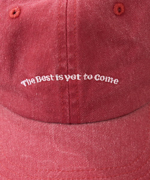 CIAOPANIC TYPY（チャオパニックティピー）の「【KIDS】ピグメントロゴ刺繍CAP（キャップ・キッズ・グリーン/レッド/ネイビー/アイボリー・ONE SIZE）」の7枚目の写真