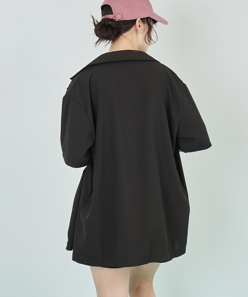 ANAP（アナップ）の「半袖 ジャケット & ショートパンツ セットアップ（セットアップ・レディース・ブラウン/ブラック・FREE）」の16枚目の写真