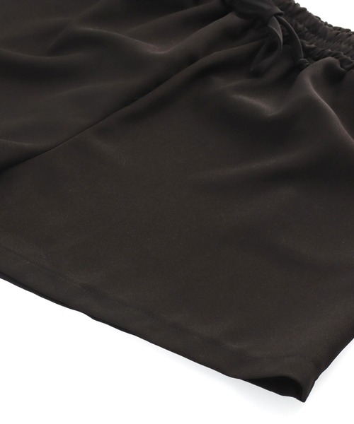 ANAP（アナップ）の「半袖 ジャケット & ショートパンツ セットアップ（セットアップ・レディース・ブラウン/ブラック・FREE）」の9枚目の写真