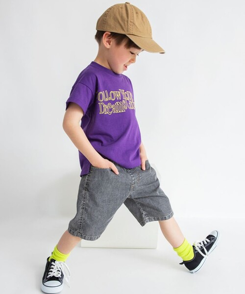 BRANSHES(ブランシェス)の「【プチプラ】アソート半袖Tシャツ(Tシャツ/カットソー・キッズ・カラフル/ピンク/グリーン/パープル・110/130/150/140/120/100/90)」の1枚目の写真