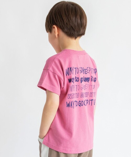 BRANSHES(ブランシェス)の「【プチプラ】アソート半袖Tシャツ(Tシャツ/カットソー・キッズ・カラフル/ピンク/グリーン/パープル・110/130/150/140/120/100/90)」の4枚目の写真