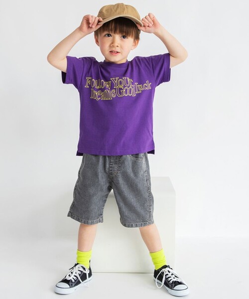 BRANSHES(ブランシェス)の「【プチプラ】アソート半袖Tシャツ(Tシャツ/カットソー・キッズ・カラフル/ピンク/グリーン/パープル・110/130/150/140/120/100/90)」の15枚目の写真
