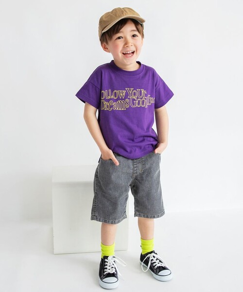 BRANSHES(ブランシェス)の「【プチプラ】アソート半袖Tシャツ(Tシャツ/カットソー・キッズ・カラフル/ピンク/グリーン/パープル・110/130/150/140/120/100/90)」の16枚目の写真