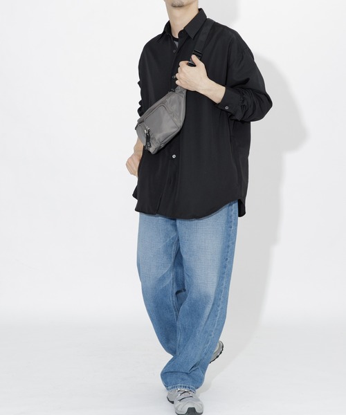 RODE SKO(ロデスコ)の「パラコードボディバッグ(ショルダーバッグ・メンズ・ブラック/グレー・ONE)」の8枚目の写真