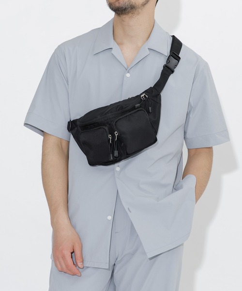 RODE SKO(ロデスコ)の「パラコードボディバッグ(ショルダーバッグ・メンズ・ブラック/グレー・ONE)」の13枚目の写真