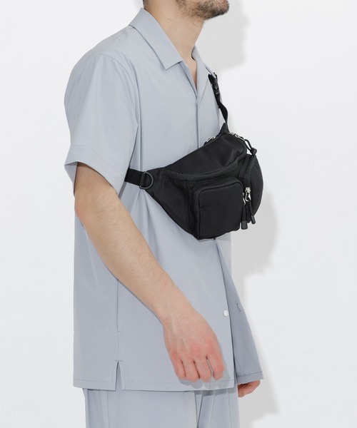 RODE SKO(ロデスコ)の「パラコードボディバッグ(ショルダーバッグ・メンズ・ブラック/グレー・ONE)」の14枚目の写真