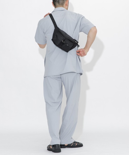 RODE SKO(ロデスコ)の「パラコードボディバッグ(ショルダーバッグ・メンズ・ブラック/グレー・ONE)」の19枚目の写真