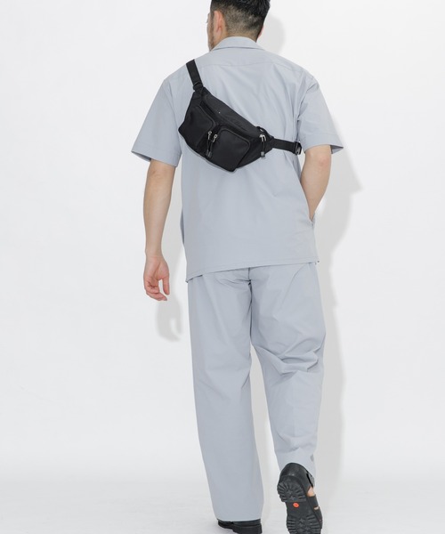 RODE SKO(ロデスコ)の「パラコードボディバッグ(ショルダーバッグ・メンズ・ブラック/グレー・ONE)」の20枚目の写真