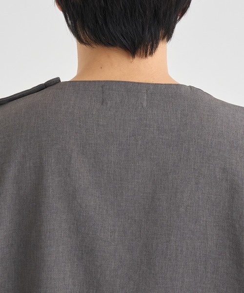 RAINMAKER（レインメーカー）の「【RAINMAKER/レインメーカー】PULL OVER S/S SHIRTEE（Tシャツ/カットソー・メンズ・グレー/ブラック・3/4）」の17枚目の写真