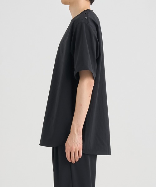 RAINMAKER レインメーカー　ドレスシャツ　シャツワンピース RAINMAKER KYOTO BAND COLLAR ONE-PICE/RINPA レインメーカー