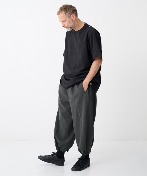 RAINMAKER(レインメーカー)の「【RAINMAKER/レインメーカー】PULL OVER S/S SHIRTEE(Tシャツ/カットソー・メンズ・グレー/ブラック・3/4)」の22枚目の写真