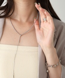 Bab | ボールチェーンデザインネックレス(ネックレス)