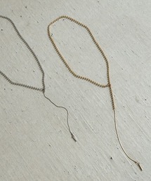 Bab（バブ）の「ボールチェーンデザインネックレス（ネックレス）」