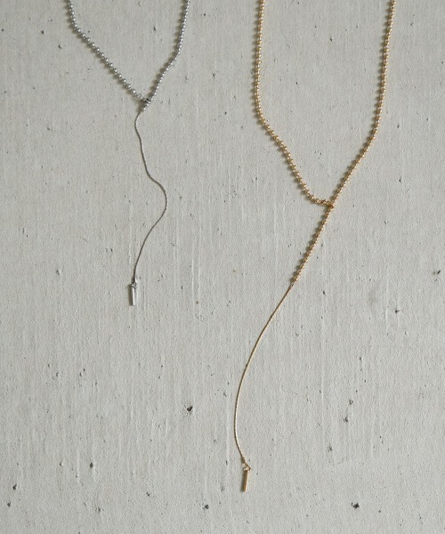 Bab（バブ）の「ボールチェーンデザインネックレス（ネックレス・レディース・シルバー/ゴールド・ONESIZE）」の11枚目の写真