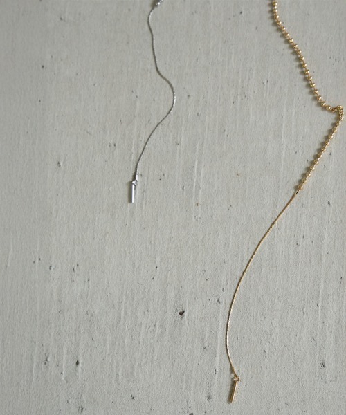 Bab（バブ）の「ボールチェーンデザインネックレス（ネックレス・レディース・シルバー/ゴールド・ONESIZE）」の12枚目の写真