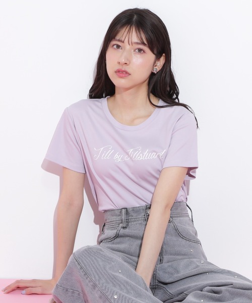 ◇レタリングロゴTシャツ（Tシャツ/カットソー）｜JILL by JILL STUART