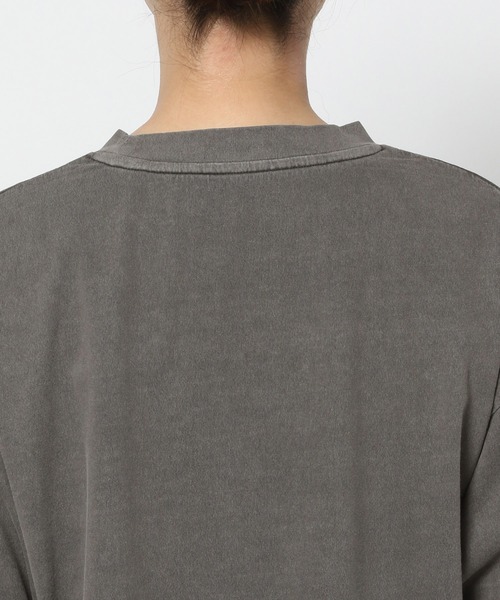 mysty woman（ミスティウーマン）の「フラワーモチーフTシャツ　572883（Tシャツ/カットソー・レディース・ホワイト系その他/グレー系その他/オフホワイト/グレー・FREE）」の17枚目の写真