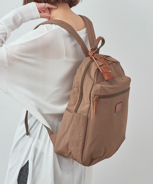 toleur（トーラ）の「【toleur】リンクルナイロンCリュック 11994（バックパック/リュック・レディース・ブラック/ブラウン/オリーブ・FREE）」の10枚目の写真