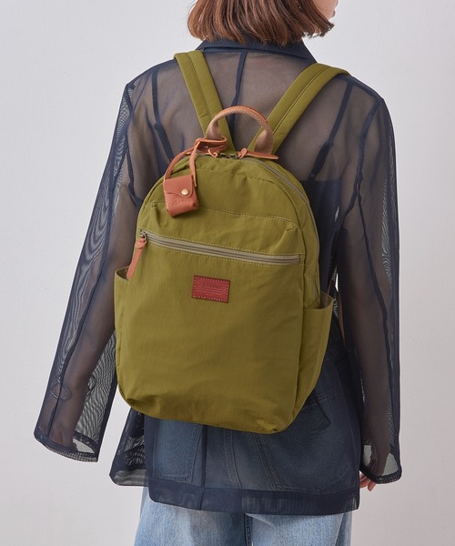 toleur（トーラ）の「【toleur】リンクルナイロンCリュック 11994（バックパック/リュック・レディース・ブラック/ブラウン/オリーブ・FREE）」の14枚目の写真