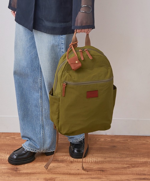 toleur（トーラ）の「【toleur】リンクルナイロンCリュック 11994（バックパック/リュック・レディース・ブラック/ブラウン/オリーブ・FREE）」の16枚目の写真