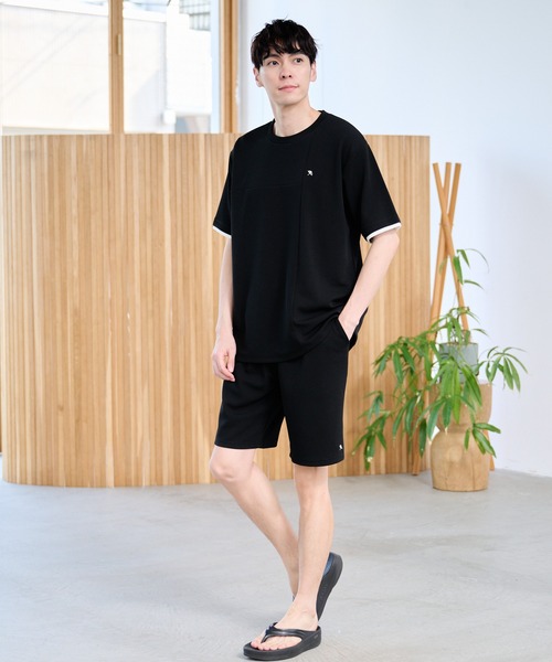 Arnold Palmer（アーノルドパーマー）の「ドライワッフル ショートパンツ（その他パンツ・メンズ・ネイビー/グリーン/ブラック・LL/L/M）」の9枚目の写真