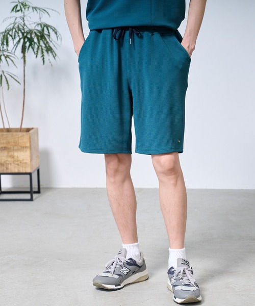 Arnold Palmer（アーノルドパーマー）の「ドライワッフル ショートパンツ（その他パンツ・メンズ・ネイビー/グリーン/ブラック・LL/L/M）」の6枚目の写真