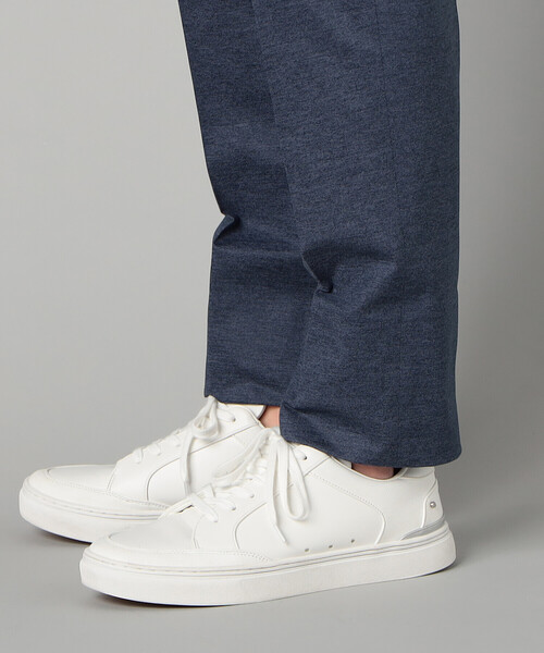 COMME CA MEN（コムサメン）の「【セットアップ対応】エアードットジャージープリント テーパードパンツ（スラックス・メンズ・ネイビー/チャコールグレー・M/S/L）」の18枚目の写真