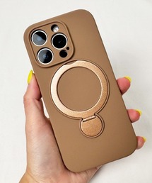 URBAN RESEARCH - 新品　アーバンリサーチ  別注　tov モカ　レザー　iPhone13 ケース URBAN RESEARCH - 新品 アーバンリサーチ 別注 tov モカ レザー