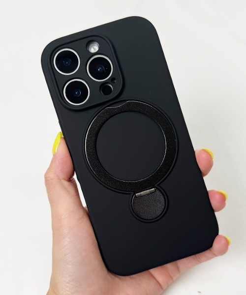 Fun & Daily（ファンアンドデイリー）の「Magsafe対応 Mat Color iPhone case 15 16 17 Pro ProMax / アイフォン（スマホケース/カバー・レディース・グレー/ブラック/パープル/ブラウン・iPhone 16 Pro Max/iPhone 16 Pro/iPhone 16/iPhone 15/iPhone 15 Pro/iPhone 15 Pro Max/iPhone 17 Pro Max/iPhone 17 Pro/iPhone 17）」の9枚目の写真