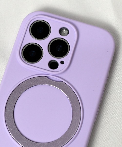 Fun & Daily（ファンアンドデイリー）の「Magsafe対応 Mat Color iPhone case 15 16 17 Pro ProMax / アイフォン（スマホケース/カバー・レディース・グレー/ブラック/パープル/ブラウン・iPhone 16 Pro Max/iPhone 16 Pro/iPhone 16/iPhone 15/iPhone 15 Pro/iPhone 15 Pro Max/iPhone 17 Pro Max/iPhone 17 Pro/iPhone 17）」の16枚目の写真